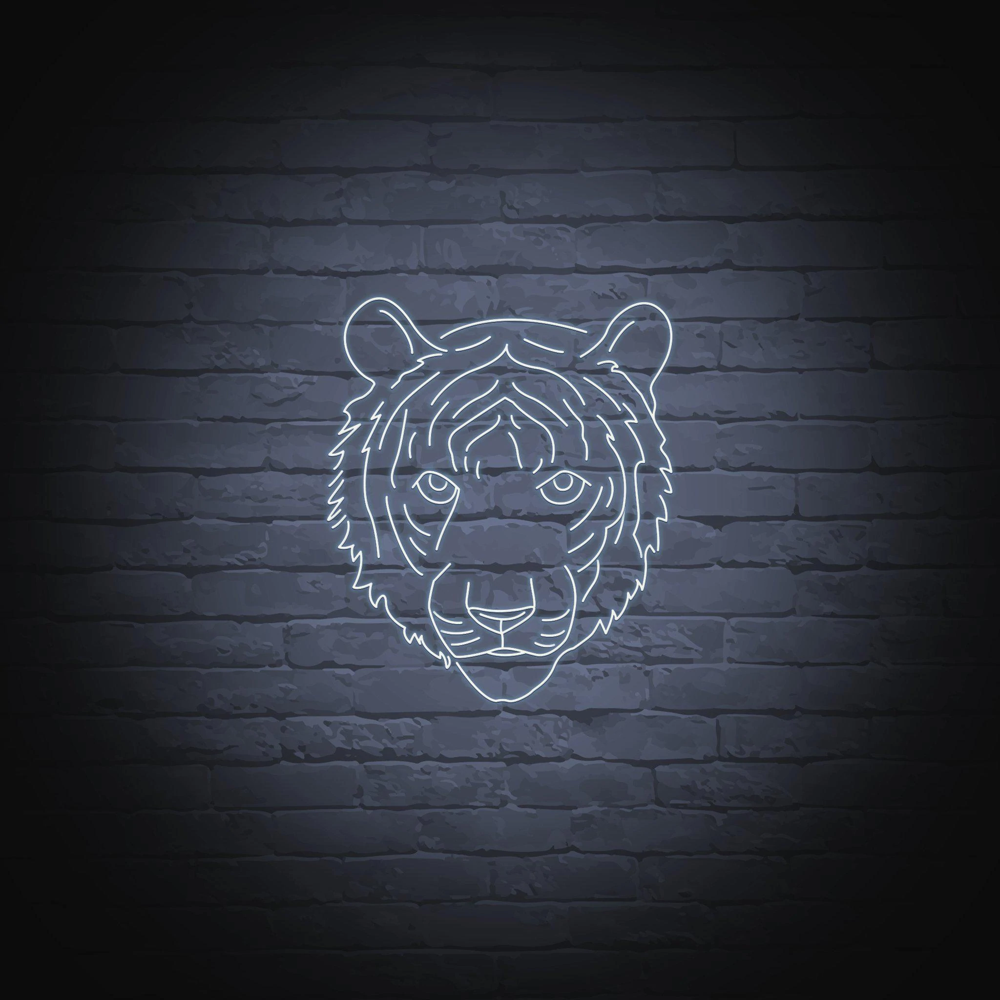 'TIGER FACE' NEON SIGN - NeonFerry