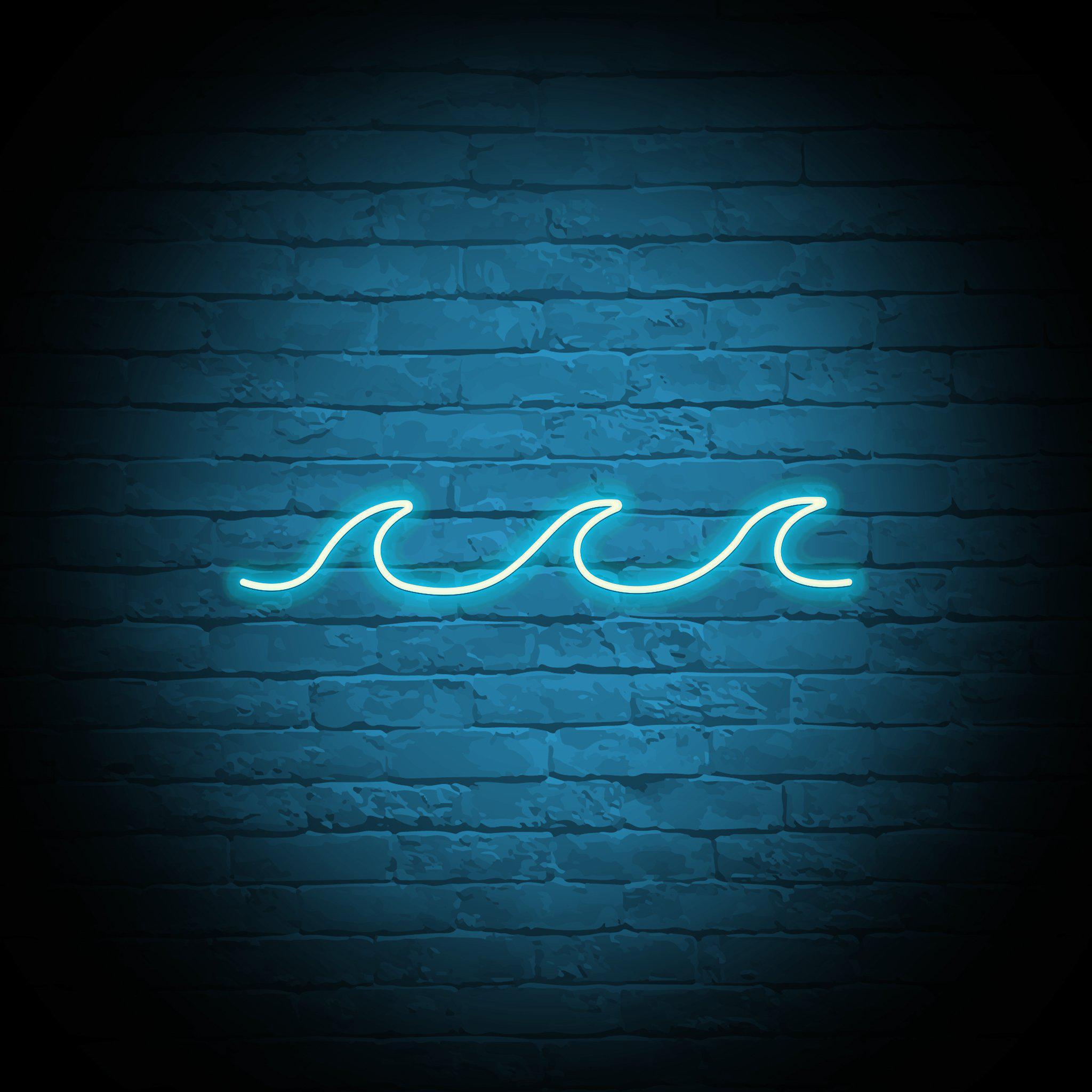 'WAVES' NEON SIGN - NeonFerry