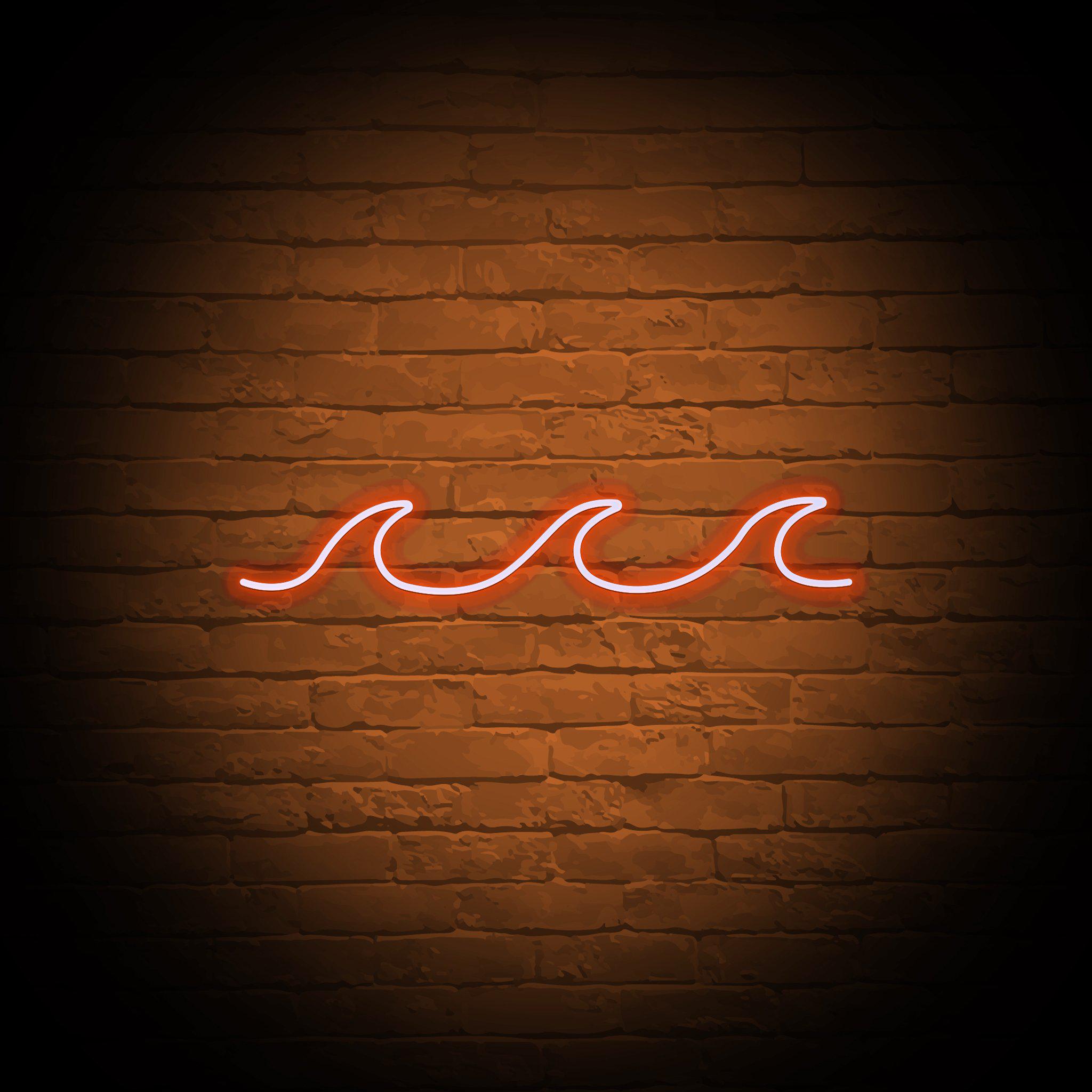 'WAVES' NEON SIGN - NeonFerry