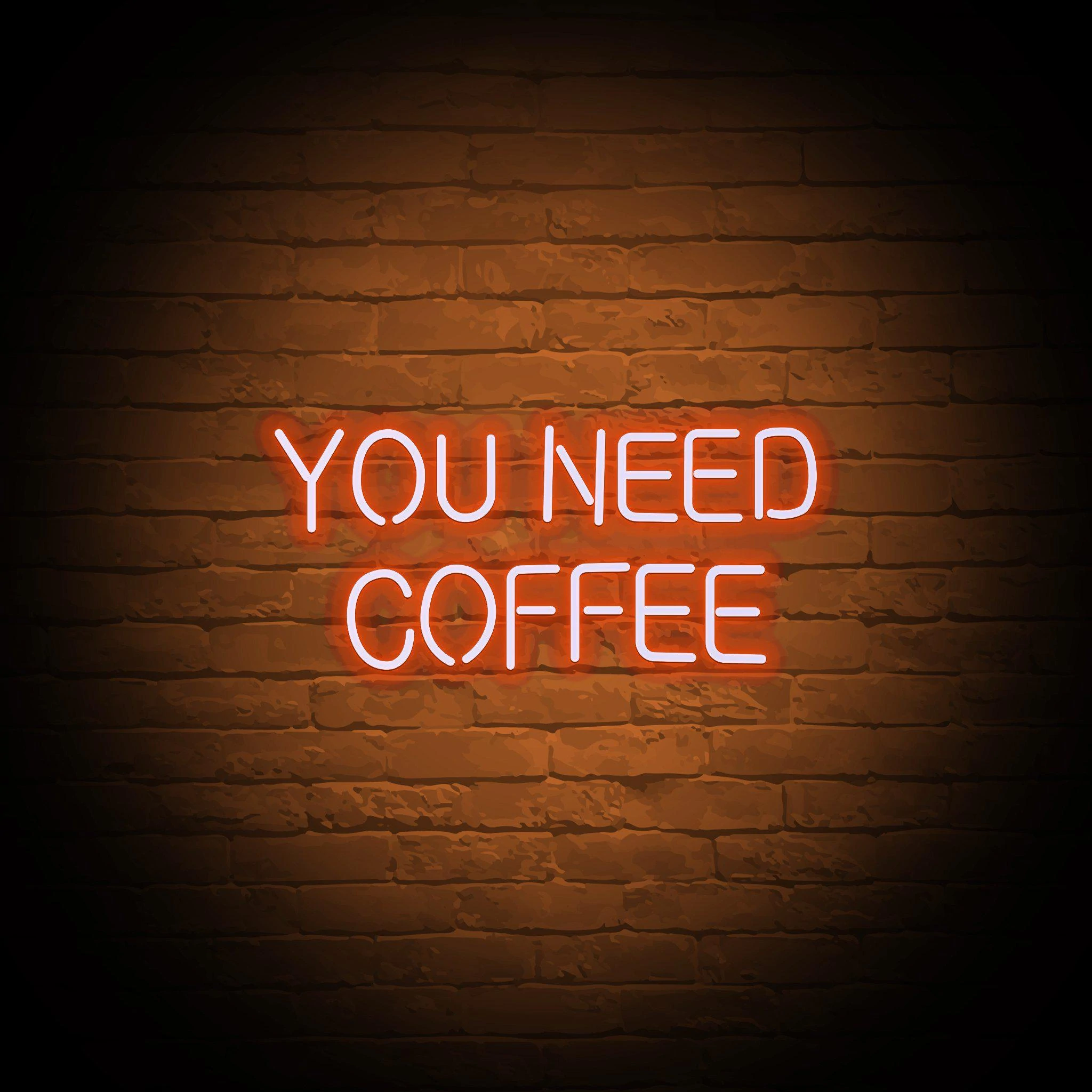 'YOU NEED COFFEE' NEON SIGN - NeonFerry