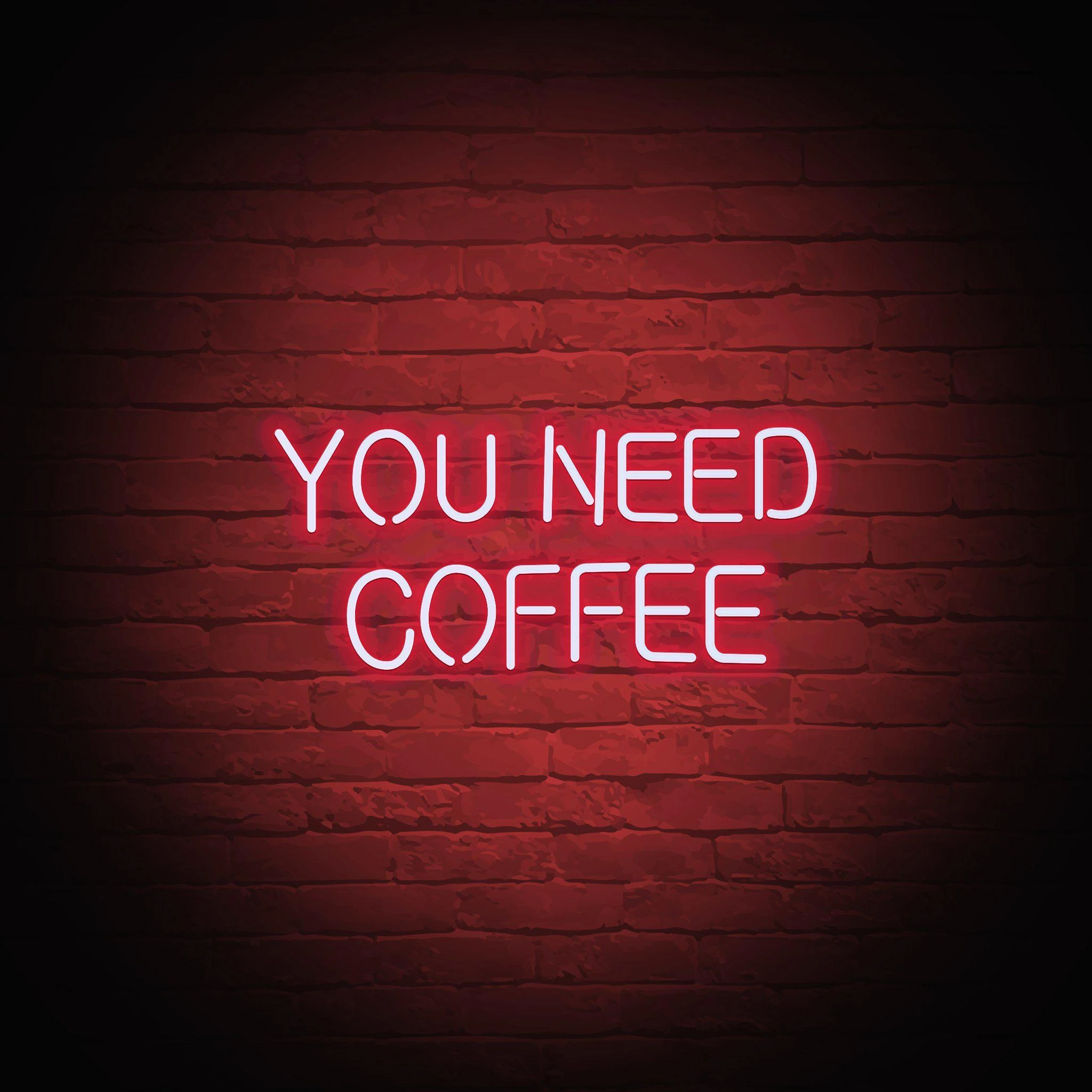 'YOU NEED COFFEE' NEON SIGN - NeonFerry