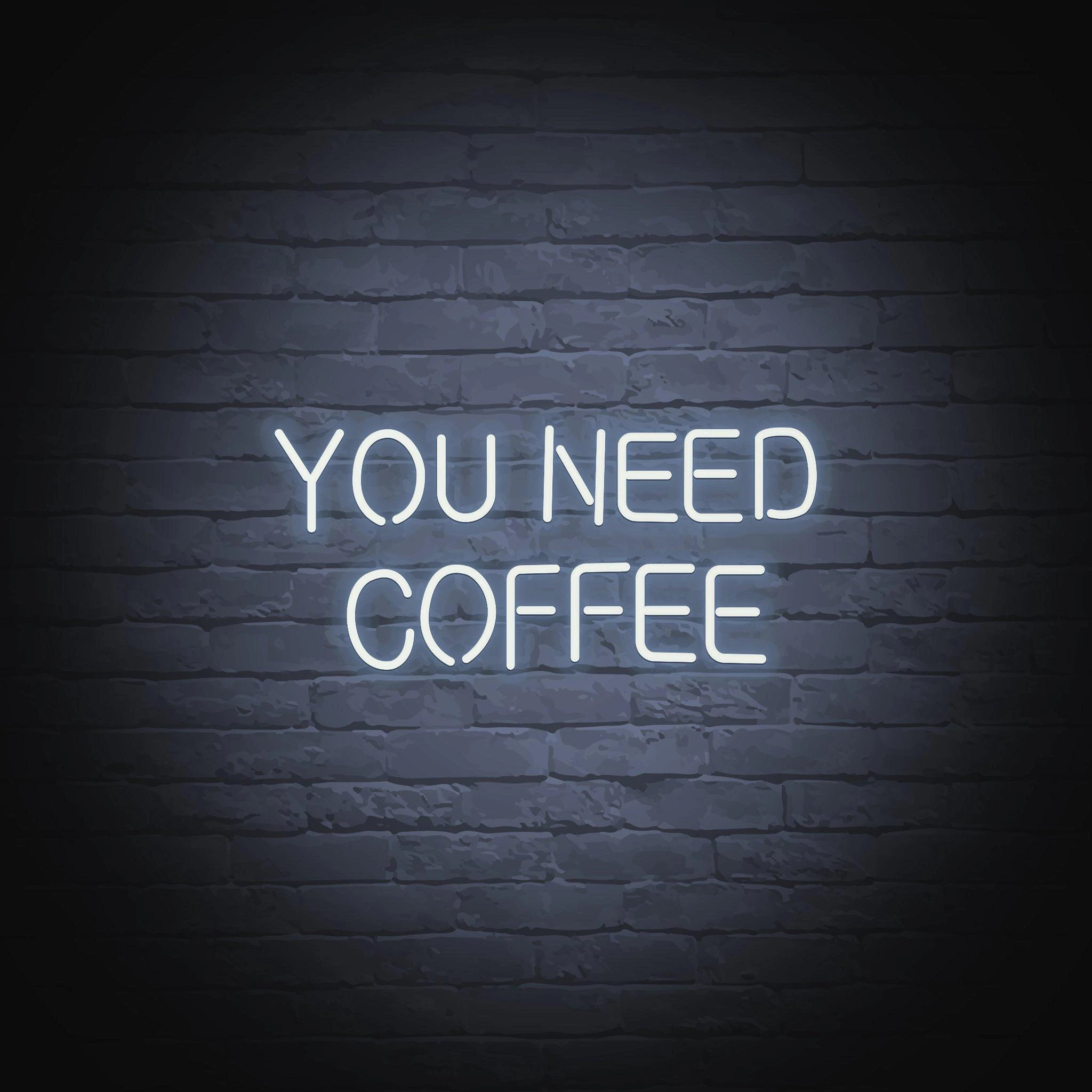 'YOU NEED COFFEE' NEON SIGN - NeonFerry